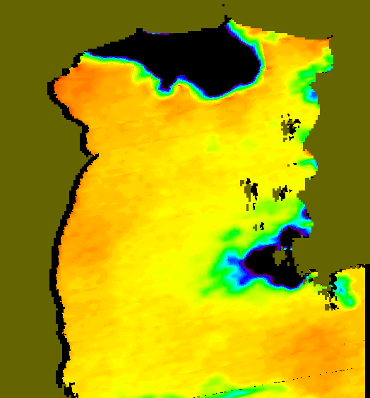 MODIS Aqua 2006/11/18 SST