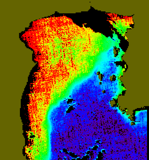 MODIS Aqua 2006/11/19 CHL