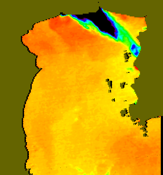 MODIS Aqua 2006/11/19 SST