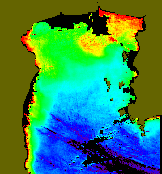 MODIS Aqua 2006/11/30 CHL