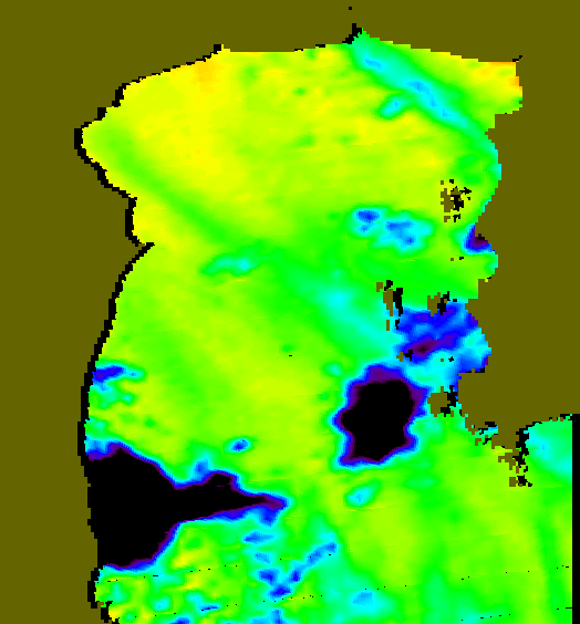 MODIS Aqua 2006/12/3 SST