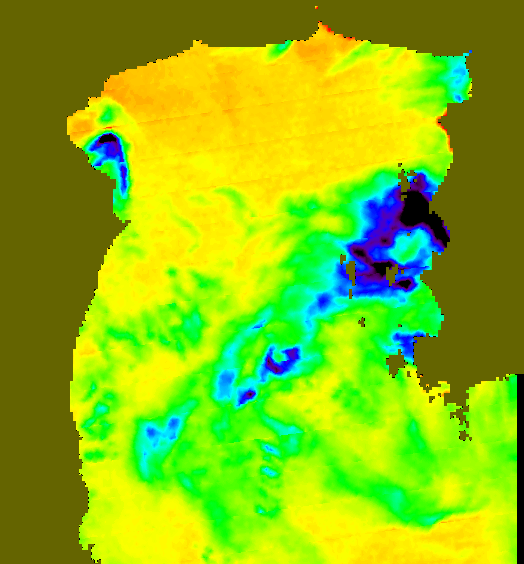 MODIS Aqua 2006/12/7 SST