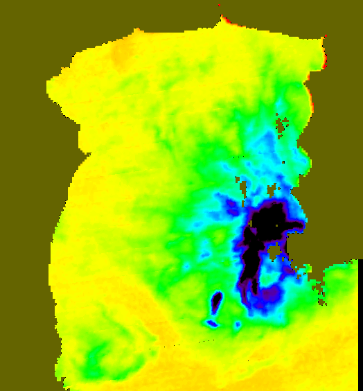 MODIS Aqua 2006/12/14 SST