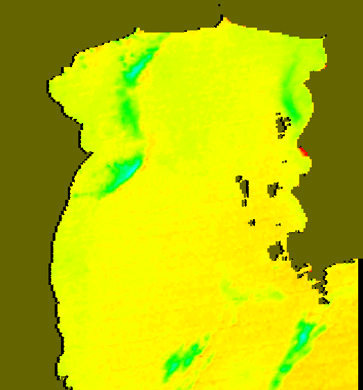 MODIS Aqua 2006/12/16 SST