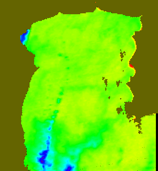 MODIS Aqua 2006/12/18 SST