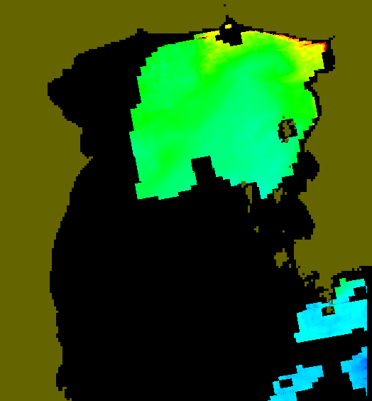 MODIS Aqua 2006/12/20 CHL