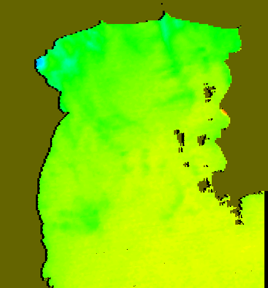 MODIS Aqua 2006/12/21 SST