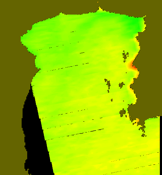 MODIS Aqua 2006/12/22 SST