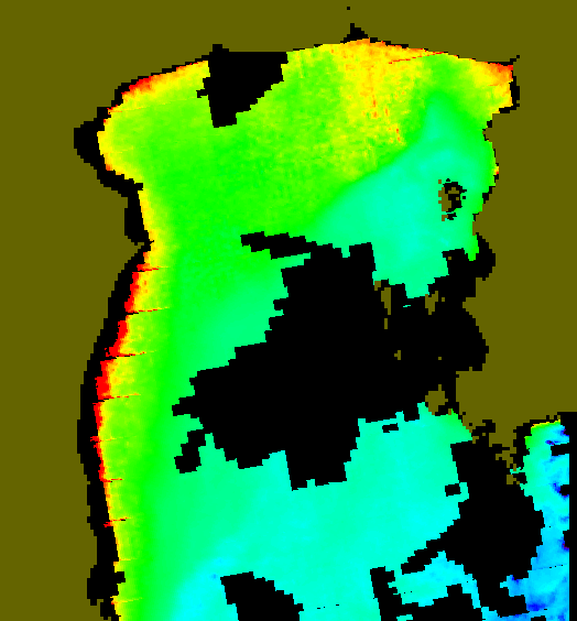 MODIS Aqua 2006/12/27 CHL