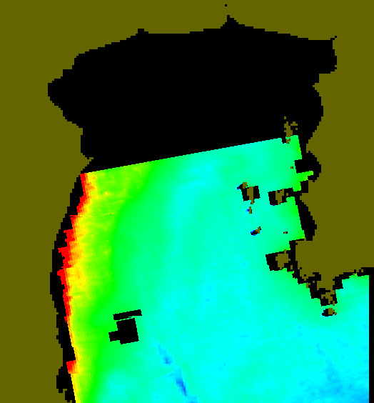 MODIS Aqua 2006/12/29 CHL