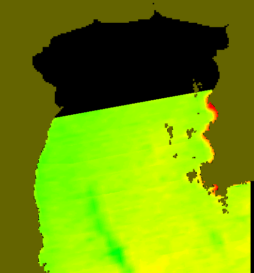 MODIS Aqua 2006/12/29 SST