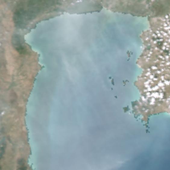 MODIS Aqua 2007/1/17 RGB