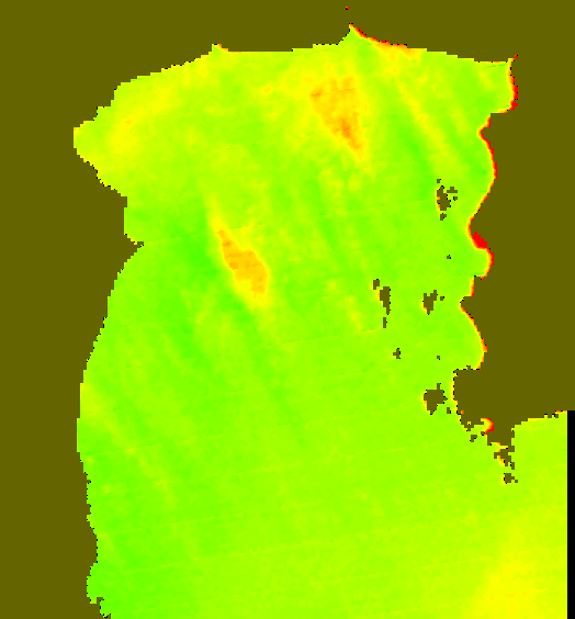 MODIS Aqua 2007/1/17 SST