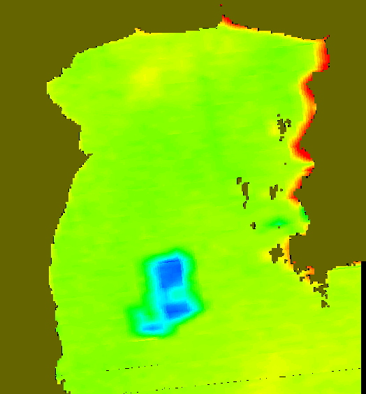 MODIS Aqua 2007/1/18 SST