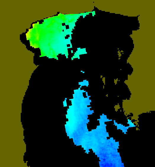 MODIS Aqua 2007/1/19 CHL