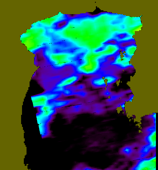 MODIS Aqua 2007/1/23 SST