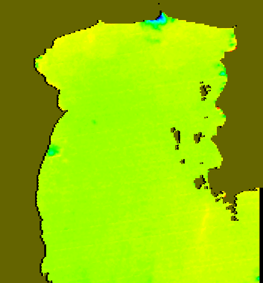 MODIS Aqua 2007/1/24 SST