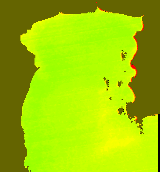 MODIS Aqua 2007/1/26 SST