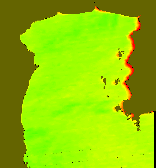 MODIS Aqua 2007/1/27 SST