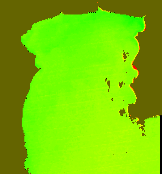 MODIS Aqua 2007/1/31 SST