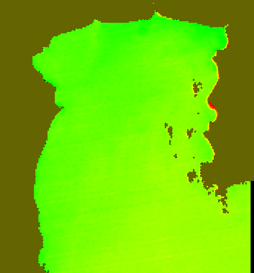 MODIS Aqua 2007/2/2 SST