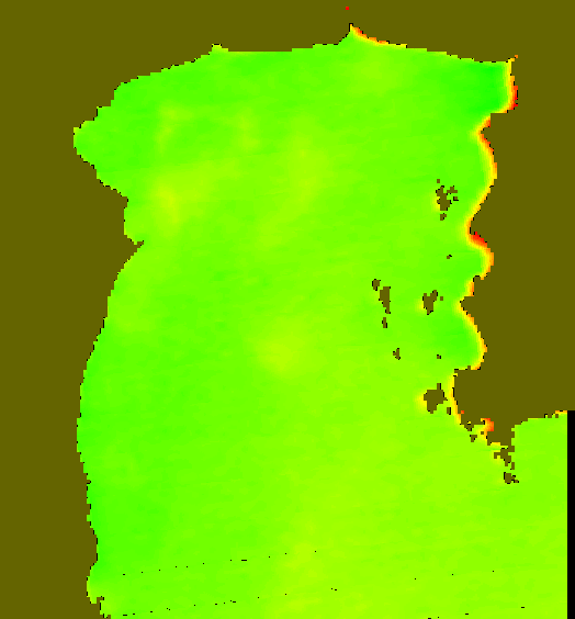 MODIS Aqua 2007/2/5 SST