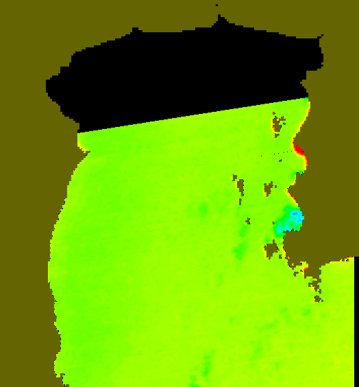 MODIS Aqua 2007/2/11 SST