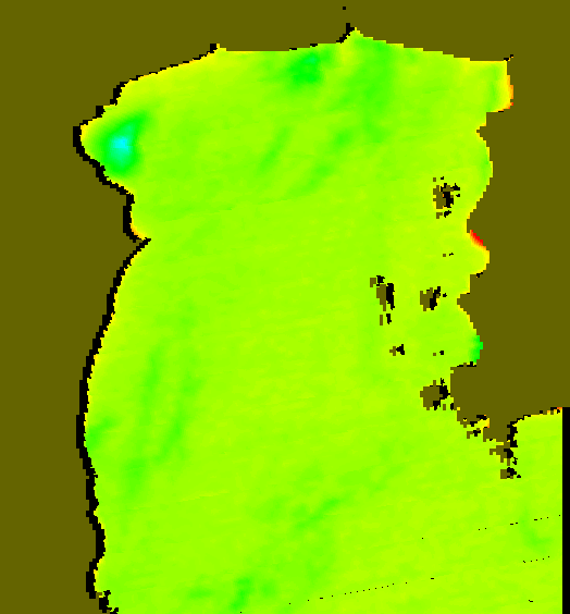 MODIS Aqua 2007/2/13 SST