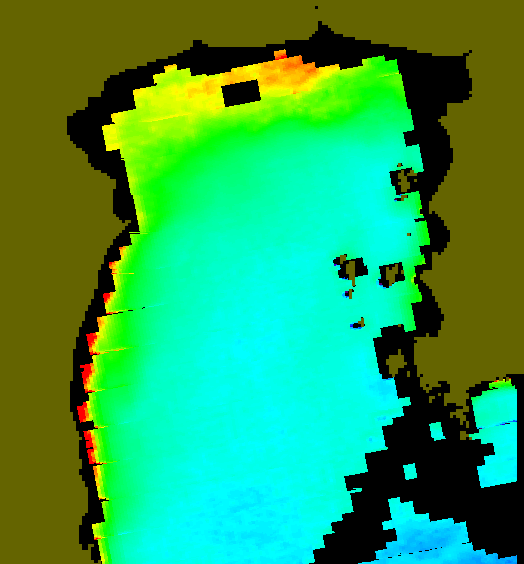 MODIS Aqua 2007/2/15 CHL