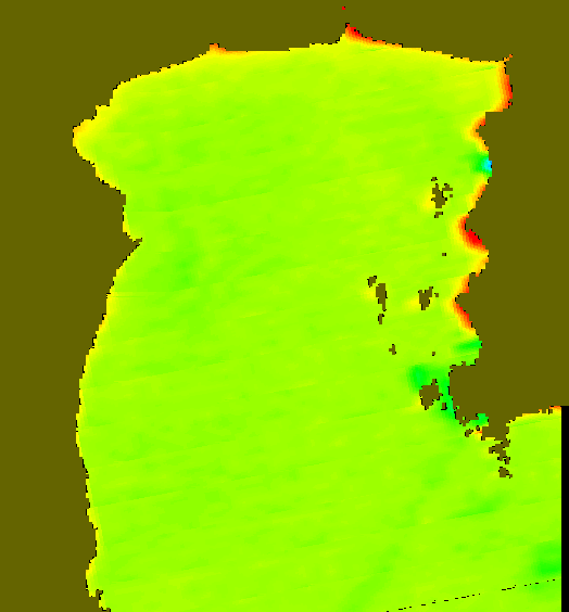 MODIS Aqua 2007/2/15 SST