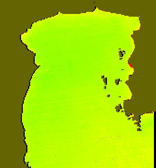 MODIS Aqua 2007/2/16 SST