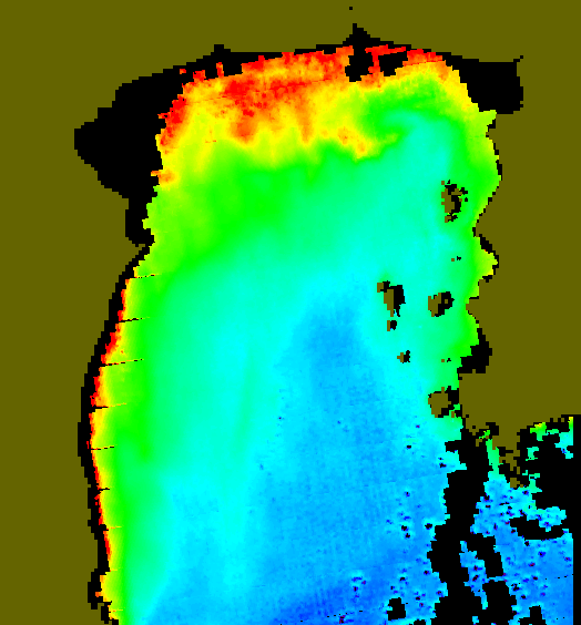 MODIS Aqua 2007/2/20 CHL