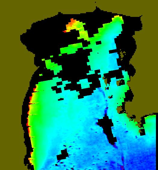 MODIS Aqua 2007/2/22 CHL