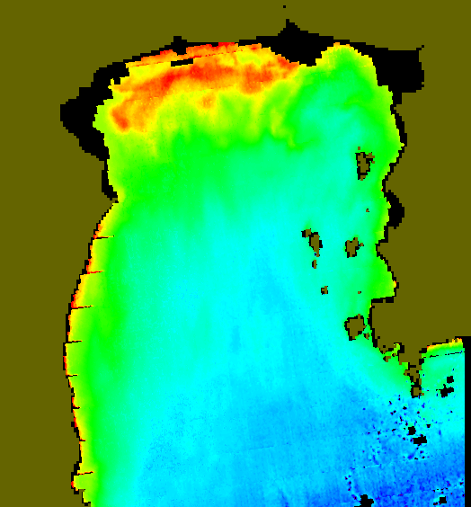 MODIS Aqua 2007/2/25 CHL