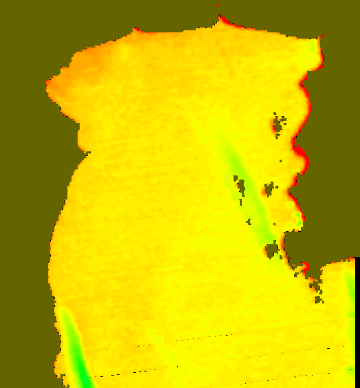 MODIS Aqua 2007/3/18 SST