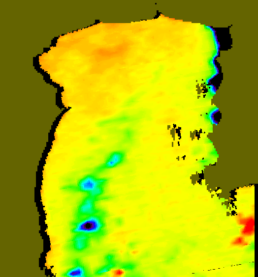 MODIS Aqua 2007/3/19 SST