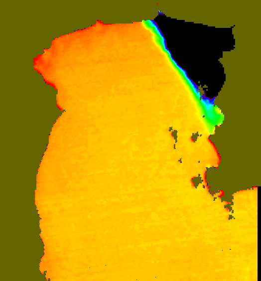 MODIS Aqua 2007/3/27 SST