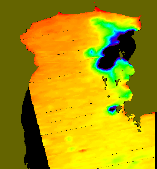 MODIS Aqua 2007/3/28 SST