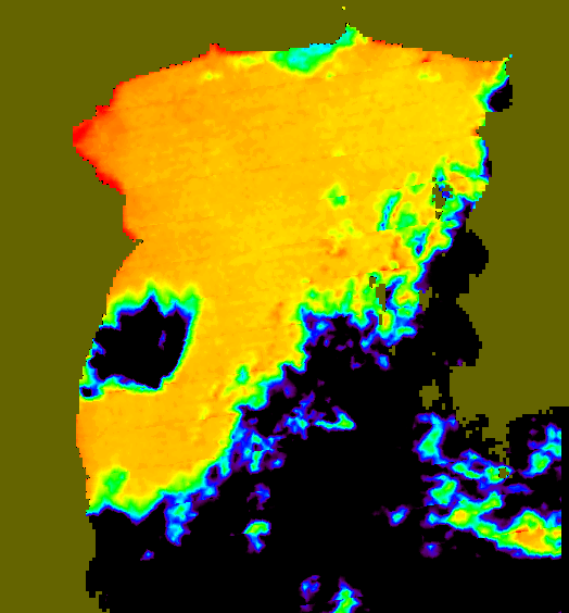 MODIS Aqua 2007/4/7 SST