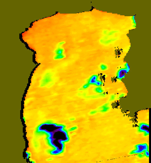 MODIS Aqua 2007/4/11 SST