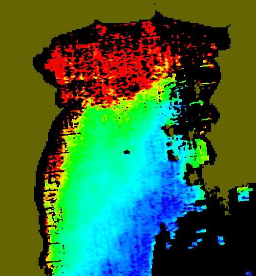 MODIS Aqua 2007/4/17 CHL