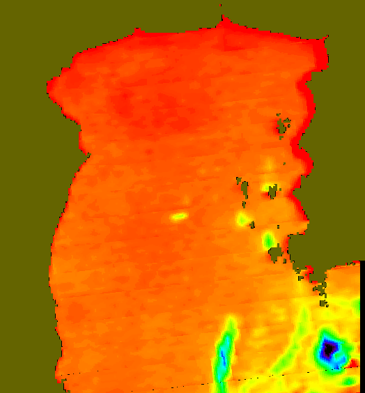 MODIS Aqua 2007/4/17 SST