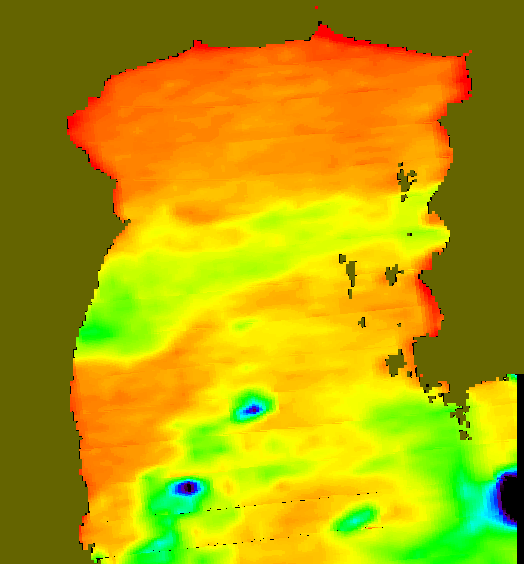 MODIS Aqua 2007/4/24 SST