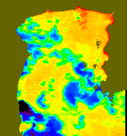 MODIS Aqua 2007/5/5 SST