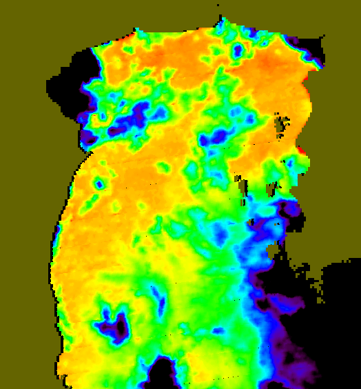 MODIS Aqua 2007/5/7 SST