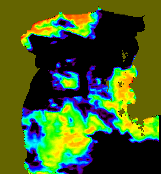 MODIS Aqua 2007/5/11 SST