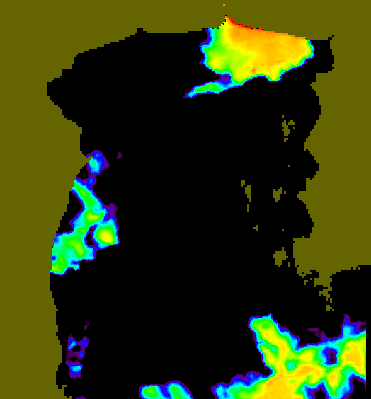 MODIS Aqua 2007/5/14 SST