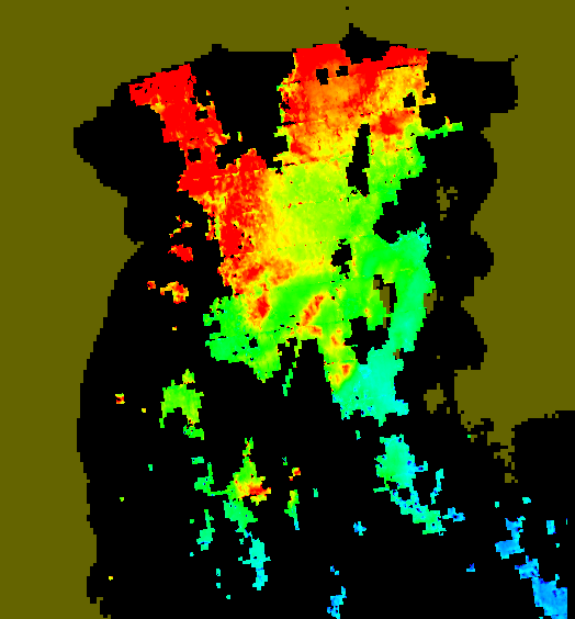 MODIS Aqua 2007/5/16 CHL