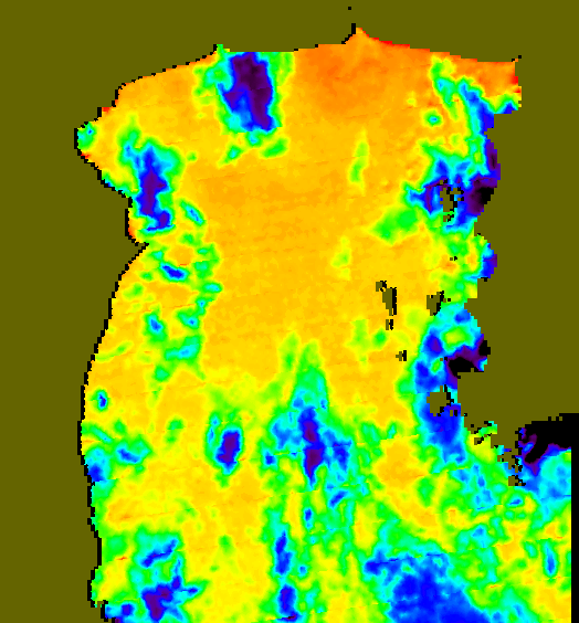 MODIS Aqua 2007/5/16 SST