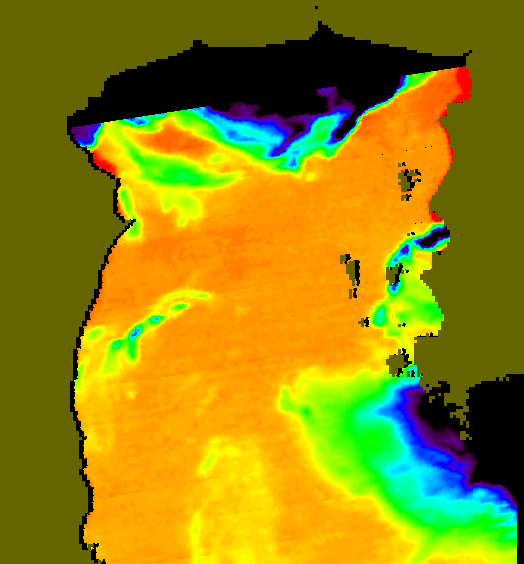 MODIS Aqua 2007/5/18 SST